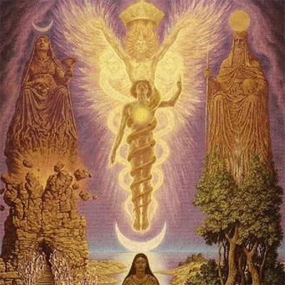 Jungian Psychotherapy and The Vision of Hermes Trismegistus 2 artwork by Johfra Bosschart 